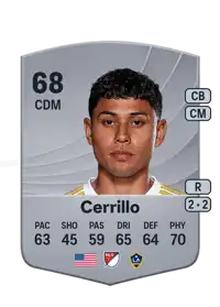 Edwin Cerrillo Common 68 Overall Rating