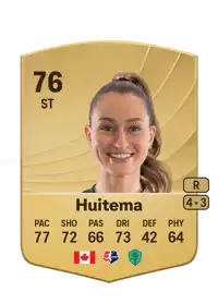 Jordyn Huitema Common 76 Overall Rating