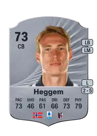 Torbjørn L. Heggem Rare 73 Overall Rating