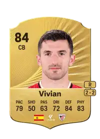 Vivian Rare 84 Overall Rating