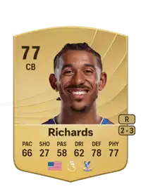 Chris Richards Common 77 Overall Rating