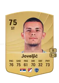 Dejan Joveljić Common 75 Overall Rating