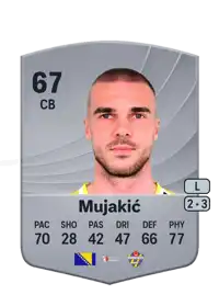 Nihad Mujakić Common 67 Overall Rating