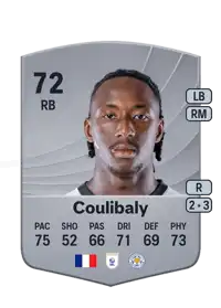 Woyo Coulibaly Common 72 Overall Rating