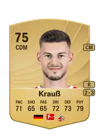 Tom Krauß Common 75 Overall Rating