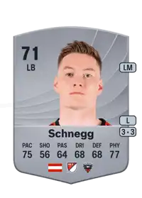 David Schnegg Common 71 Overall Rating