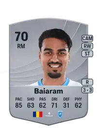 Ștefan Baiaram Common 70 Overall Rating