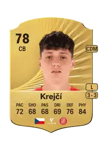 Ladislav Krejčí Rare 78 Overall Rating