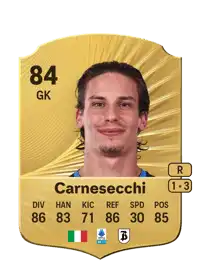 Marco Carnesecchi Rare 84 Overall Rating