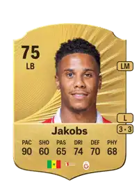 Ismail Jakobs Rare 75 Overall Rating