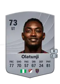 Victor Olatunji Common 73 Overall Rating
