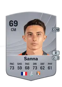 Sam Sanna Common 69 Overall Rating