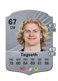 Edvard Tagseth Rare 67 Overall Rating