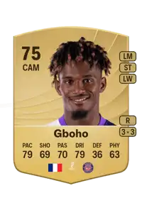 Yann Gboho Common 75 Overall Rating