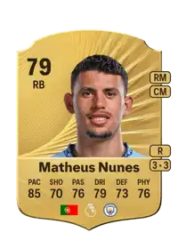 Matheus Nunes Rare 79 Overall Rating