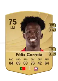 Félix Correia Common 75 Overall Rating