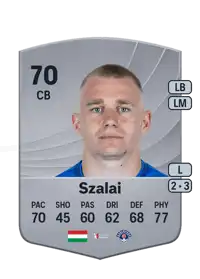 Attila Szalai Common 70 Overall Rating
