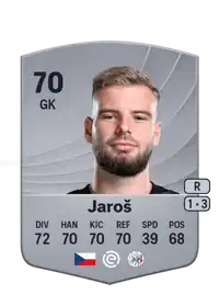 Vítězslav Jaroš Common 70 Overall Rating