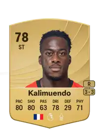 Arnaud Kalimuendo Common 78 Overall Rating