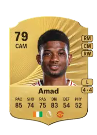 Amad Rare 79 Overall Rating