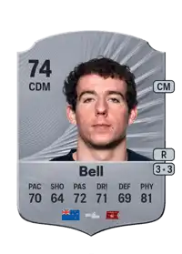 Joe Bell Rare 74 Overall Rating