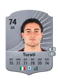 Stefano Turati Rare 74 Overall Rating