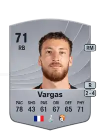 Thibaut Vargas Common 71 Overall Rating