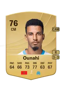 Azzedine Ounahi Common 76 Overall Rating