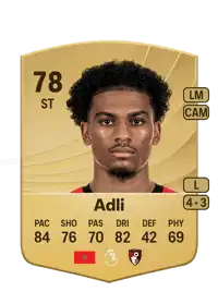 Amine Adli Common 78 Overall Rating