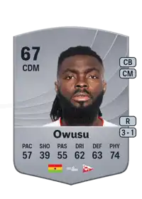 Leonard Owusu Common 67 Overall Rating