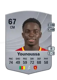 Wilitty Younoussa Common 67 Overall Rating