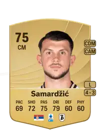 Lazar Samardžić Common 75 Overall Rating