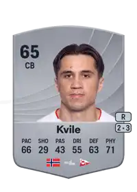 Sigurd Kvile Common 65 Overall Rating