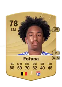 Malick Fofana Common 78 Overall Rating