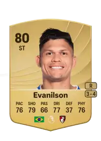 Evanilson Common 80 Overall Rating