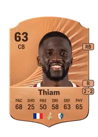 Demba Thiam Rare 63 Overall Rating