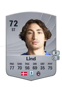 Alexander Lind Common 72 Overall Rating