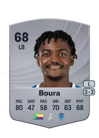 Ismaël Boura Common 68 Overall Rating