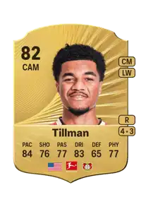 Malik Tillman Rare 82 Overall Rating