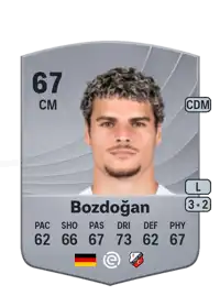 Can Bozdoğan Common 67 Overall Rating