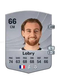 Victor Lobry Common 66 Overall Rating