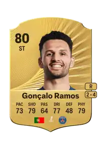 Gonçalo Ramos Rare 80 Overall Rating