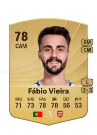 Fábio Vieira Common 78 Overall Rating