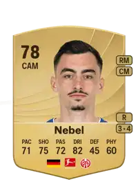 Paul Nebel Common 78 Overall Rating