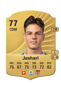 Ardon Jashari Rare 77 Overall Rating