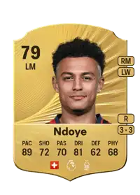 Dan Ndoye Rare 79 Overall Rating