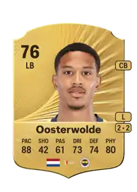 Jayden Oosterwolde Rare 76 Overall Rating