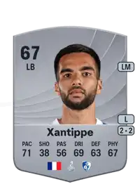 Matthéo Xantippe Common 67 Overall Rating