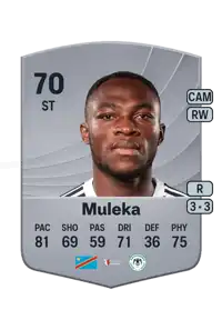Jackson Muleka Common 70 Overall Rating