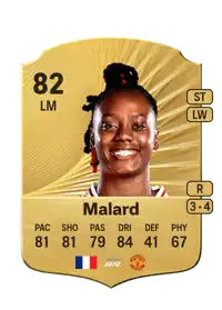 Melvine Malard Rare 82 Overall Rating